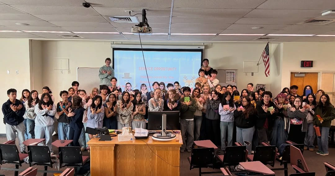 Students Volunteering